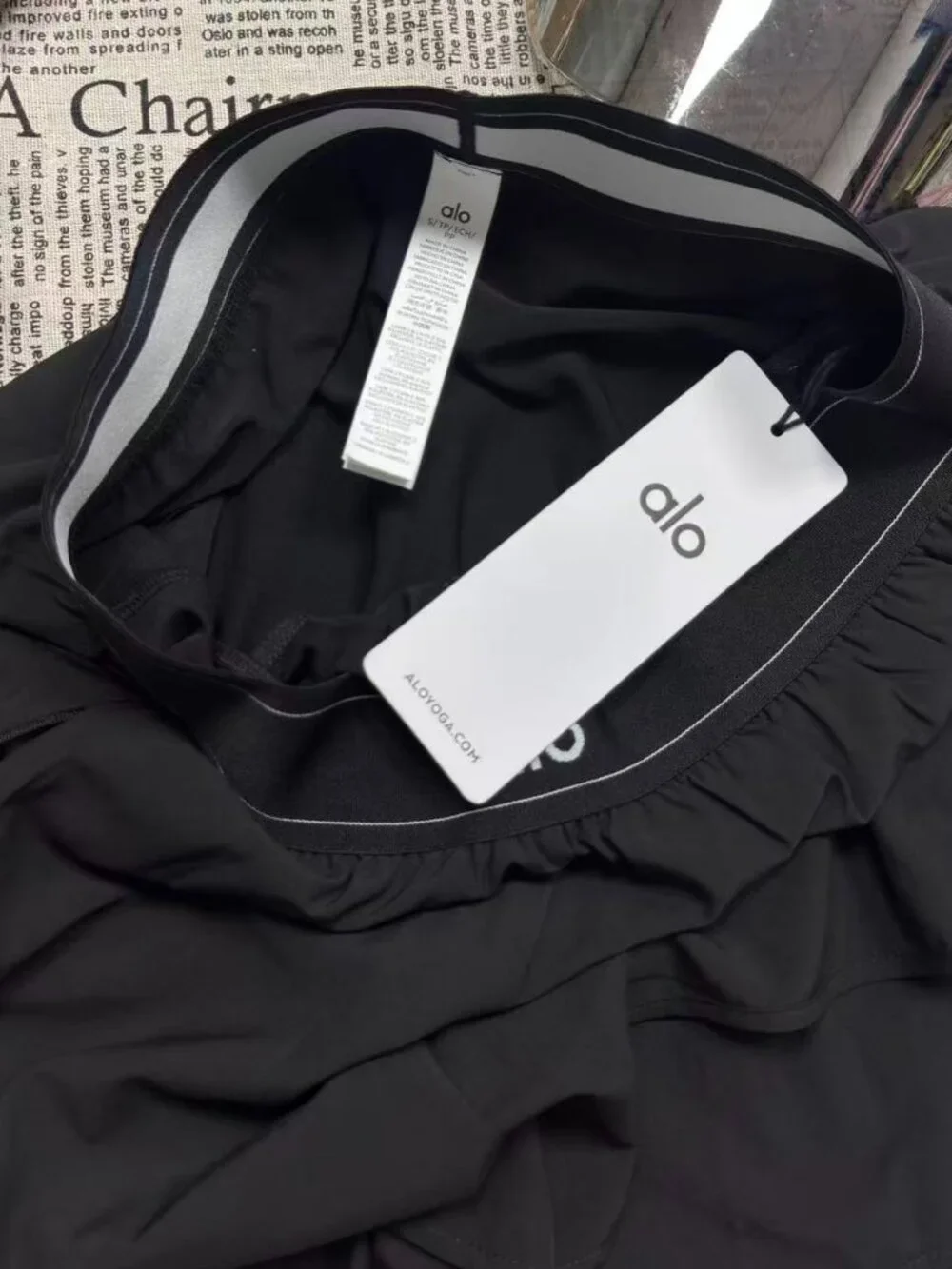 Brand new🖤Alo Yoga Match Point Short Black